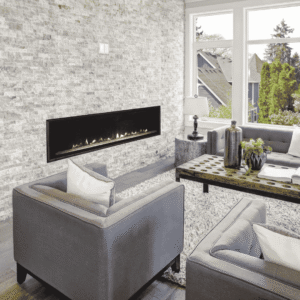 Loft style fireplace by American Heritage Fireplace serving Milwaukee and Chicago