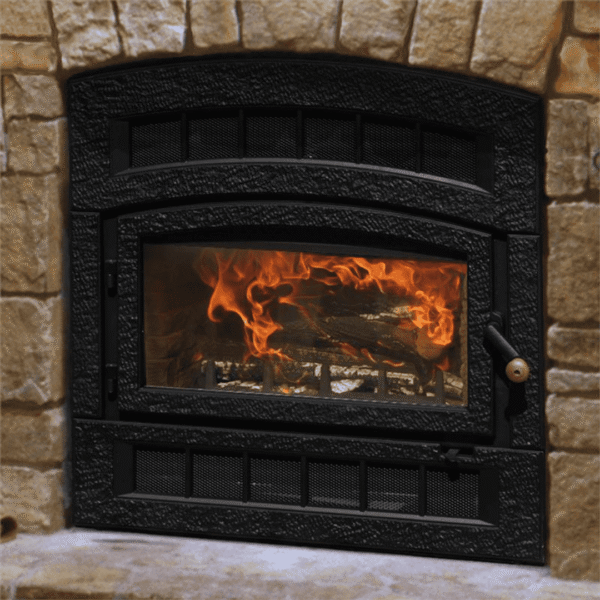 Hearthstone Montgomery WFP75 linear fireplace by American Heritage Fireplace in Milwaukee Chicago