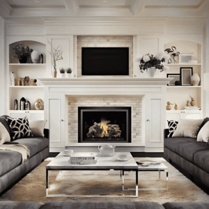 Mendota FullView fireplace insert by American Heritage Fireplace in Milwaukee and Chicago