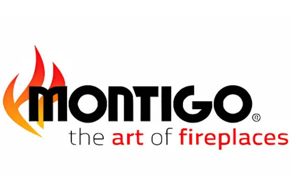 American Heritage Fireplace Milwaukee Chicago Montigo fireplace brand logo
