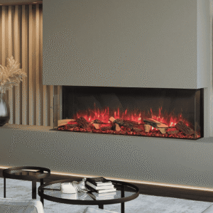 American Heritage Fireplace Milwaukee Chicago Regency Onyx ultra-slim linear gas fireplace